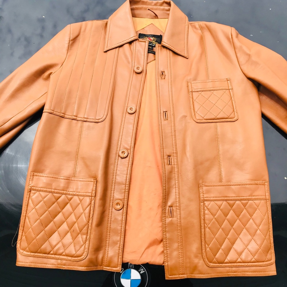 Rare leather jacket 🧥🟠 - Picture 8 of 12